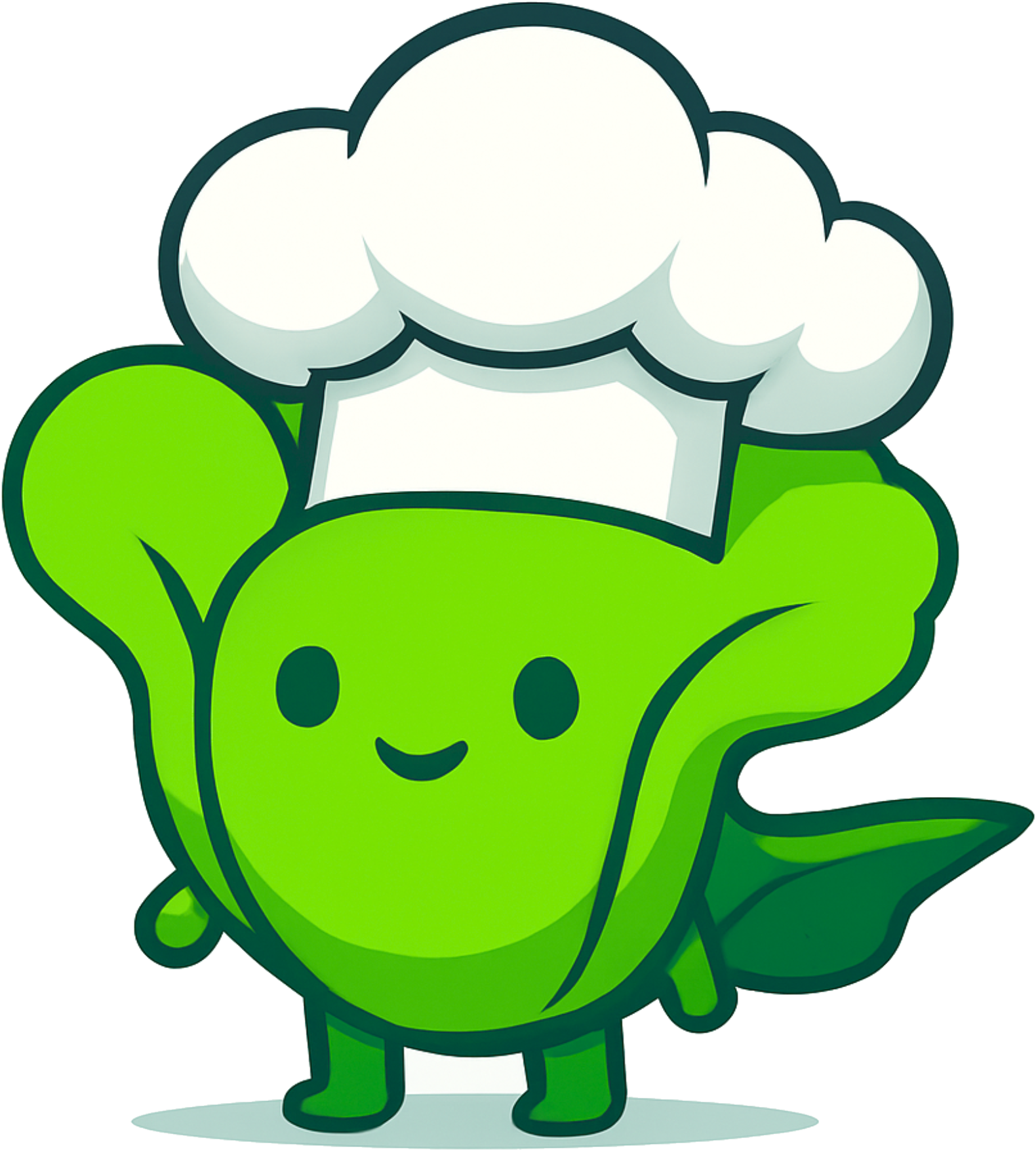 Chef Lettuce, the LettuceSave mascot